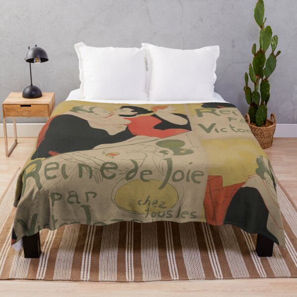 Item preview, Reine de Joie by Toulouse-Lautrec Vintage Belle Époque Cabaret Poster Art designed and sold by artofuniverse.