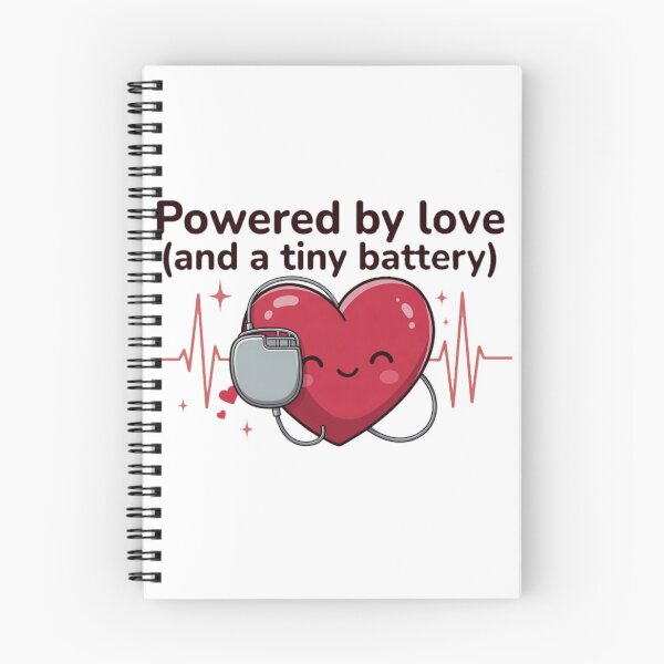 Item preview, Powered by love (and a tiny battery) designed and sold by BmcDulin.