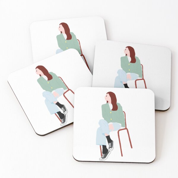 Item preview, Casual Afternoon : Girl sitting on a Chair designed and sold by GingerLand.
