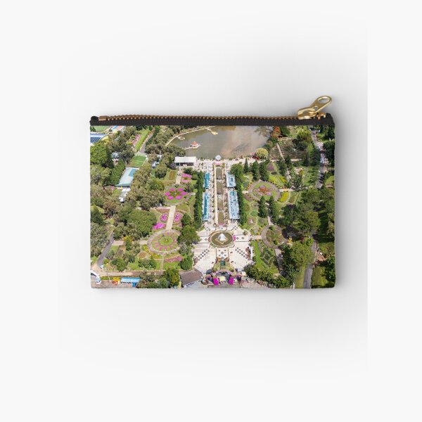 Item preview, Aerial Dalat City Flower Garden - Vibrant Floral Mosaic | Vietnam Drone Landscape Art designed and sold by Ross.A.Campbell.