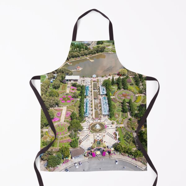 Item preview, Aerial Dalat City Flower Garden - Vibrant Floral Mosaic | Vietnam Drone Landscape Art designed and sold by Ross.A.Campbell.
