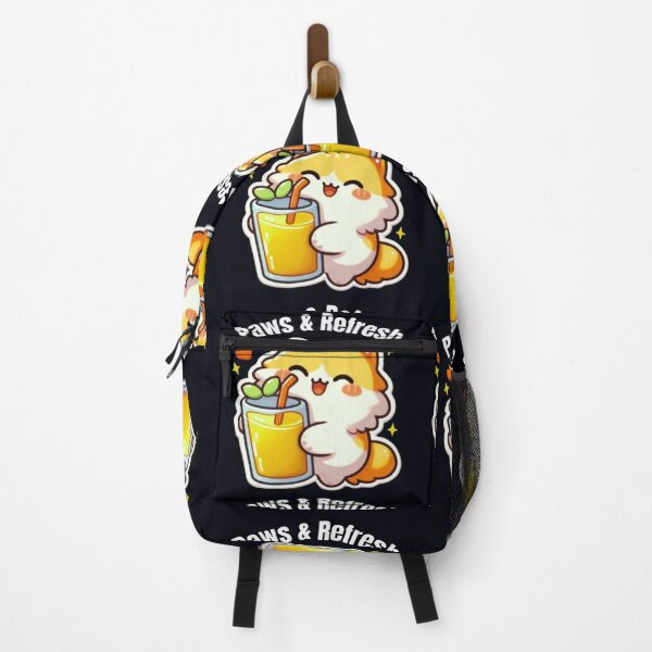 Item preview, Paws and Refresh Cute Cat Juice Design designed and sold by HopeAndHustle.
