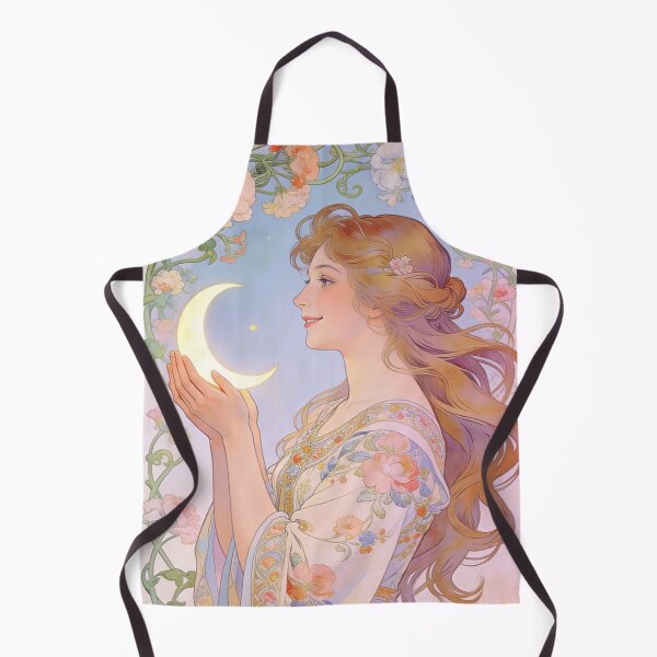 Item preview, Moonlit Bloom Enchantment in a dreamlike Art Nouveau reverie. designed and sold by BlareBlare.