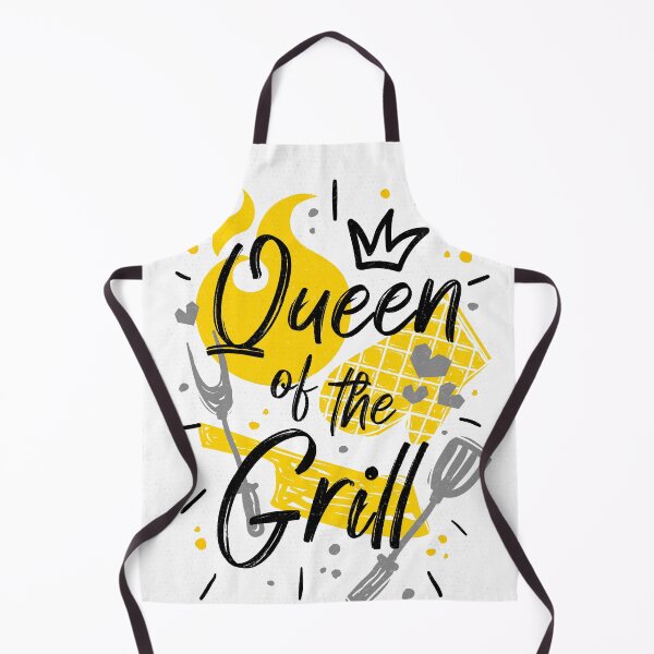 Item preview, Queen of the grill kitchen decor bbq master designed and sold by Bearlala.