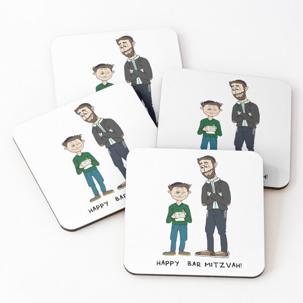 Item preview, Proud Moment – Happy Bar Mitzvah Art designed and sold by MyxaART.