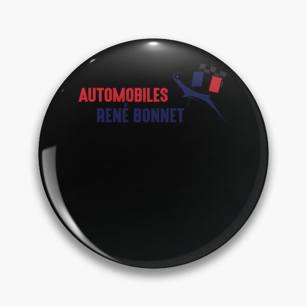 Item preview, Automobiles René Bonnet original emblem - colour print  designed and sold by Misterbeehive.