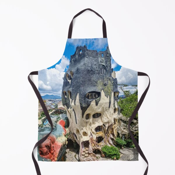Item preview, Da Lat Crazy House - Surreal Expressionist Architecture | Vietnam Fairytale Art designed and sold by Ross.A.Campbell.