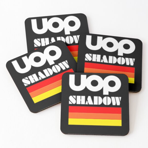 Item preview, UOP Shadow retro F1 sponsor block logo - small  designed and sold by Misterbeehive.