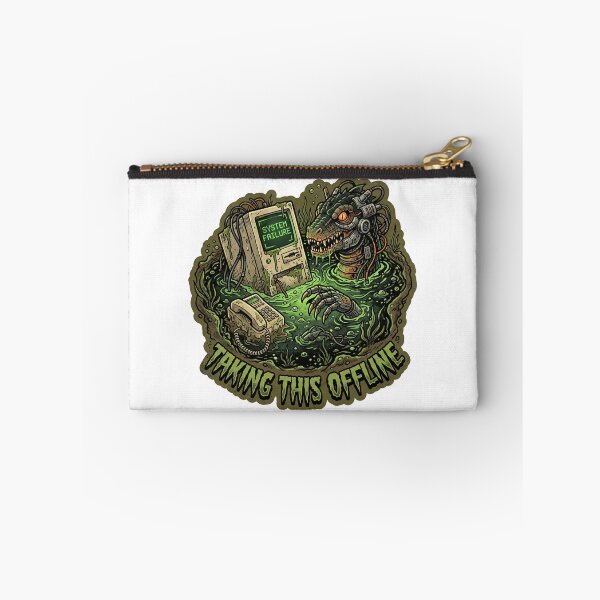 Item preview, Taking This Offline | Corporate Brainrot Horror designed and sold by SignalStatic.