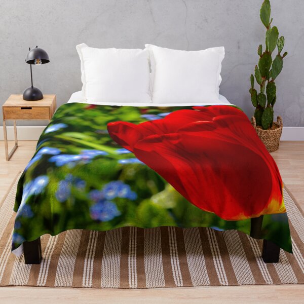 Item preview, Red Tulip in a Spring Garden designed and sold by MajikFlower.