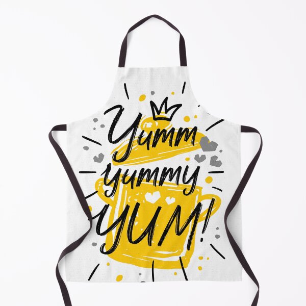 Item preview, Yumm Yummy Yum funny kitchen decor designed and sold by Bearlala.