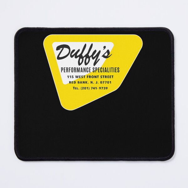 Item preview, Vintage Duffy's Performance Specialities Hot Rod suppliers emblem - yellow print  designed and sold by Misterbeehive.