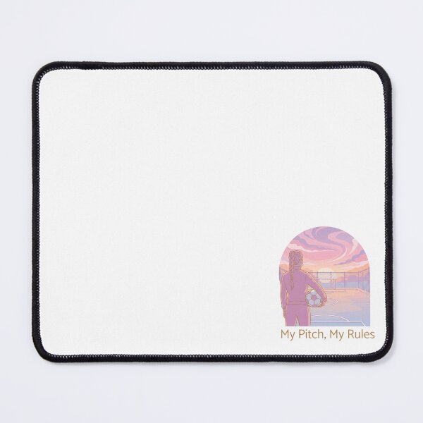 Item preview, My Pitch My Rules Female Soccer Empowerment designed and sold by Pulpa-grafica.