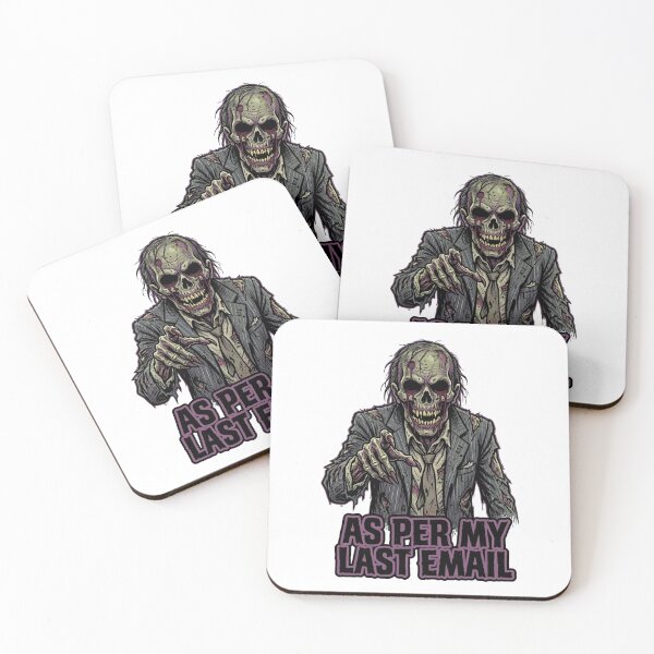 Item preview, As Per My Last Email | Corporate Brainrot Horror designed and sold by SignalStatic.