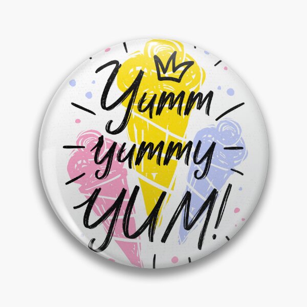 Item preview, Yumm Yummy Yum ice cream kitchen decor designed and sold by Bearlala.