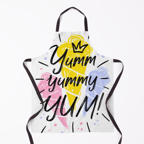 Item preview, Yumm Yummy Yum ice cream kitchen decor designed and sold by Bearlala.