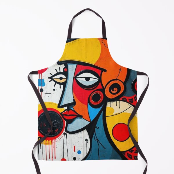 Item preview, Cubist Portrait on a Graffiti Wall designed and sold by RAISC.
