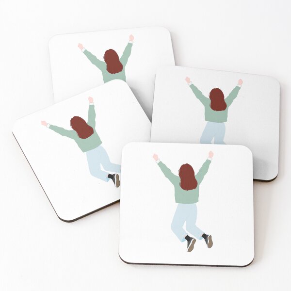 Item preview, Jump for Joy : Happy Girl Ilustration designed and sold by GingerLand.