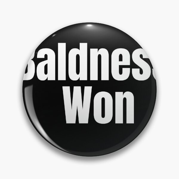 Artikelvorschau, „Baldness Won“-Shirt – Lustiges T-Shirt zum Thema Haarausfall entworfen und verkauft von FitMindDesigns.