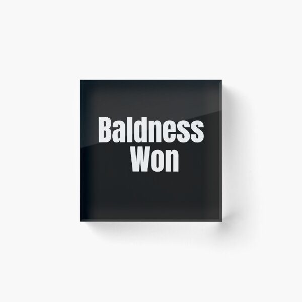 Item preview, Baldness Won Shirt – Funny Hair Loss Humor Tee designed and sold by FitMindDesigns.