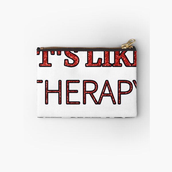 Item preview, Matches It'S Like Therapy But Cheaper And Better Red Rhinestone designed and sold by TheIconSmith.