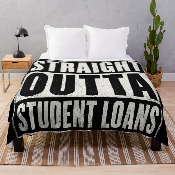Item preview, Straight Outta Student Loans designed and sold by SecretSquirrellDesigns.