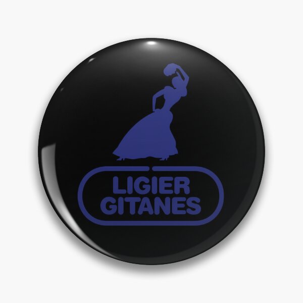Item preview, Ligier Gitanes F1 team logo 1975-1980 'Gypsy dancer' - Dark blue print  designed and sold by Pastouch.