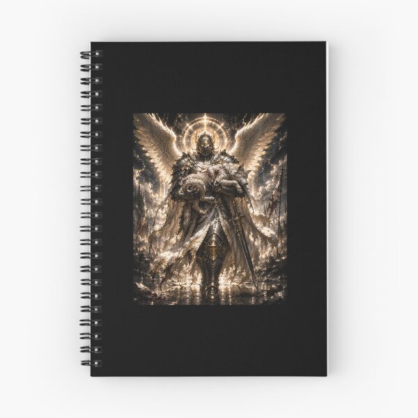 Item preview, Angelic knight protecting the wolf designed and sold by Varuun29.
