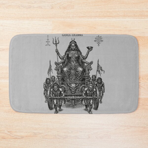 Item preview, Ganga Gramma's Chariot Arrival designed and sold by taiche.