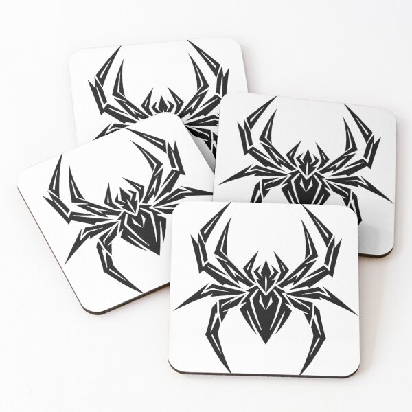 Item preview, Geometric Tribal Spider Logo | Minimalist Urban Tattoo Design designed and sold by Art by Debasish.