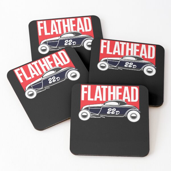 Item preview, Bonneville Flathead Coupe racer - Hop Up red print  designed and sold by Pastouch.
