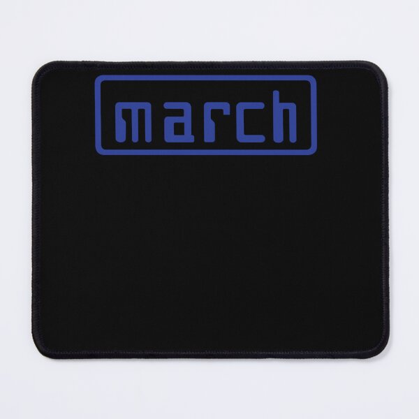 Item preview, March Racing Cars retro F1 logo - blue  designed and sold by Pastouch.