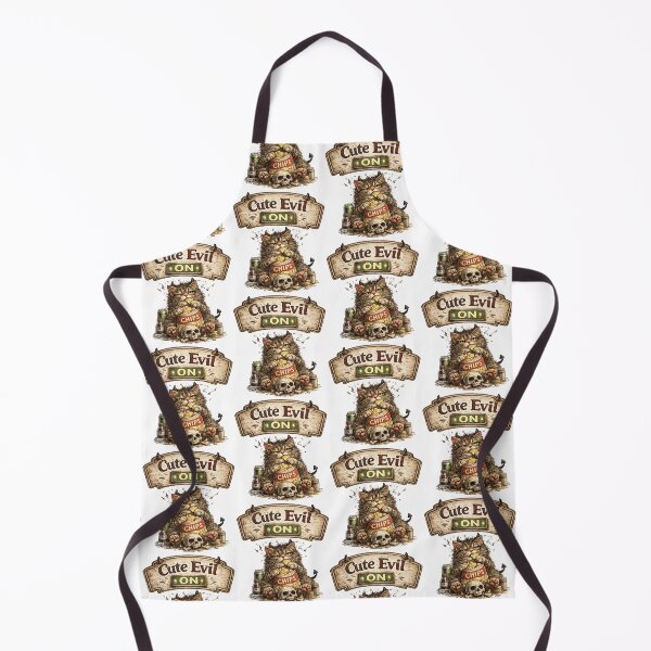 Item preview, Cute But Evil Cat – Funny Mischievous Devil Cat Vintage Design designed and sold by Clothes With Smiling Animals Walt Gral.
