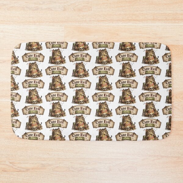 Item preview, Cute But Evil Cat – Funny Mischievous Devil Cat Vintage Design designed and sold by Clothes With Smiling Animals Walt Gral.