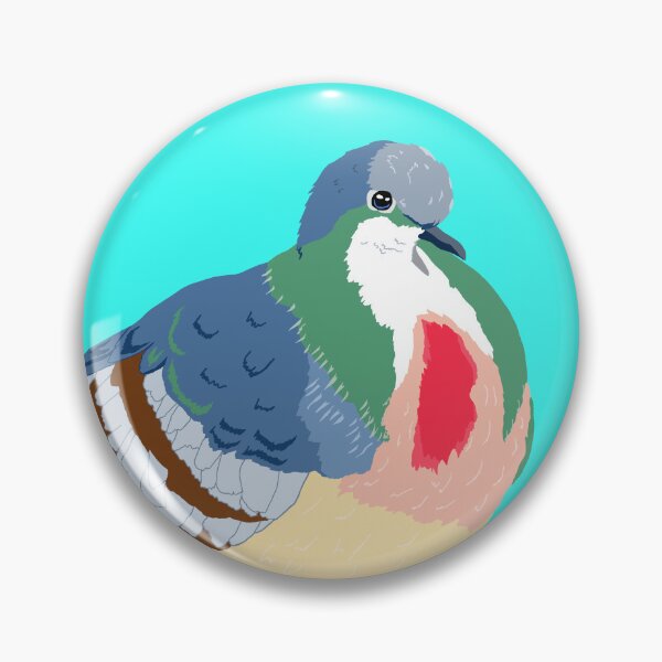 Item preview, Cute Bleeding Heart Dove designed and sold by TiffinByLK.