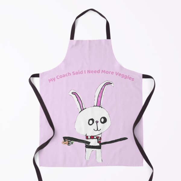 Item preview, Funny Fitness Bunny More Veggies Kids Art designed and sold by nimbfeja.