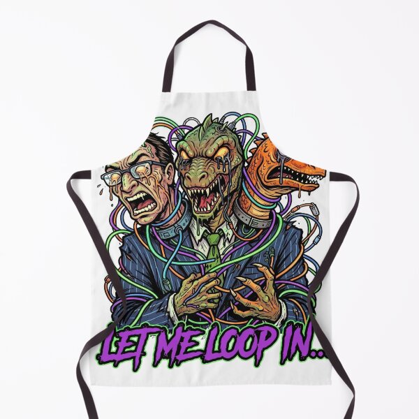 Item preview, Let Me Loop In | Corporate Brainrot Horror designed and sold by SignalStatic.