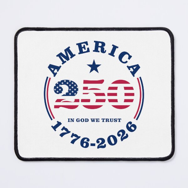 Item preview, America 250 Years Roundel (Blue Text) designed and sold by STUDIO-72.