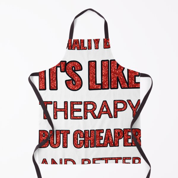 Item preview, Specialty Beers It'S Like Therapy But Cheaper And Better Red Rhinestone designed and sold by TheIconSmith.