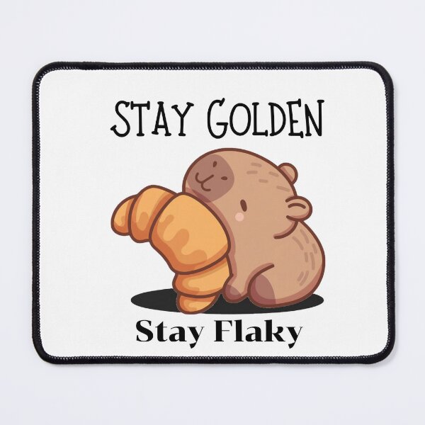 Item preview, Stay Golden Stay Flaky Funny Logo designed and sold by logowannawear.