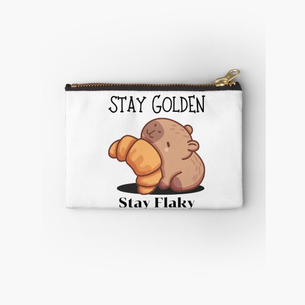 Item preview, Stay Golden Stay Flaky Funny Logo designed and sold by logowannawear.