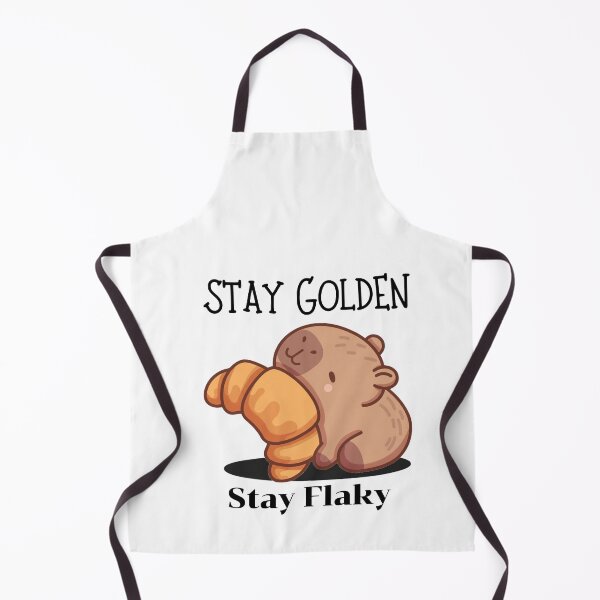 Item preview, Stay Golden Stay Flaky Funny Logo designed and sold by logowannawear.