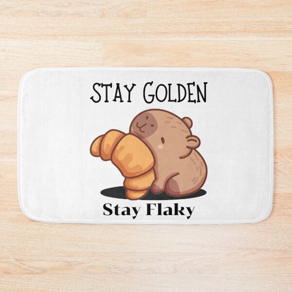 Item preview, Stay Golden Stay Flaky Funny Logo designed and sold by logowannawear.