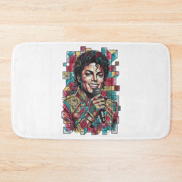 Item preview, The Cubic King - Neon Mosaic Scribble designed and sold by Dhenin Studio.