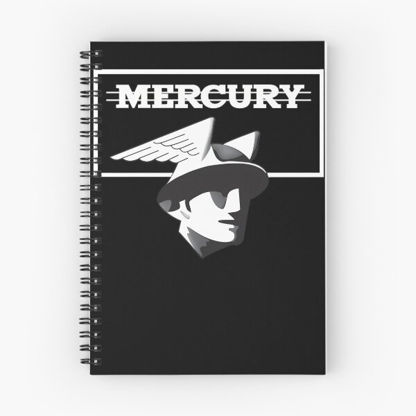 Item preview, Flathead Ford V8 Mercury emblem - white print  designed and sold by Box-37.