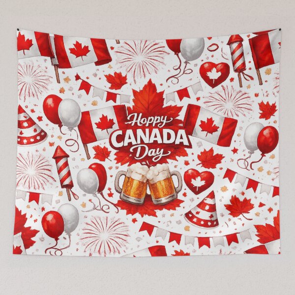 Item preview, Happy Canada Day Patriotic Maple Leaf Design designed and sold by Fine Art California.