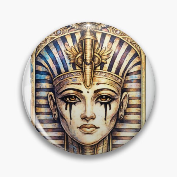 Artikelvorschau, Liquid Gold Pharaoh Mask – Ancient Egypt Tutankhamun entworfen und verkauft von GulfSignature.