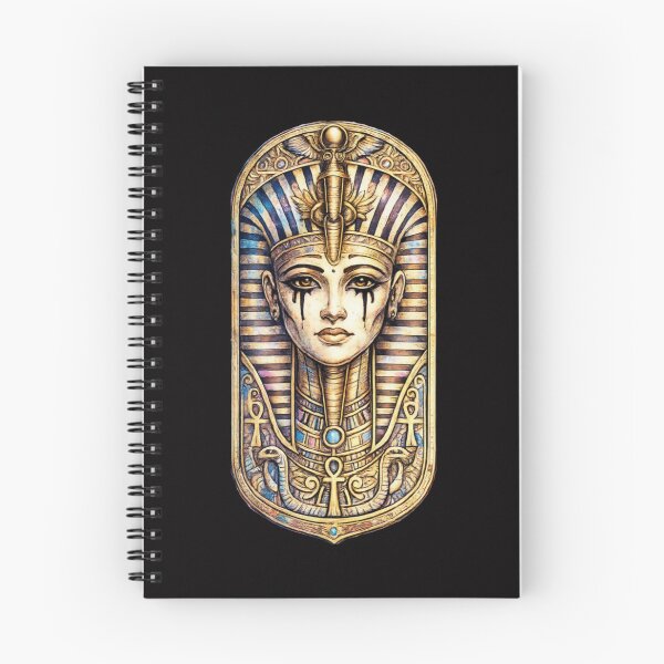 Item preview, Liquid Gold Pharaoh Mask – Ancient Egypt Tutankhamun  designed and sold by GulfSignature.