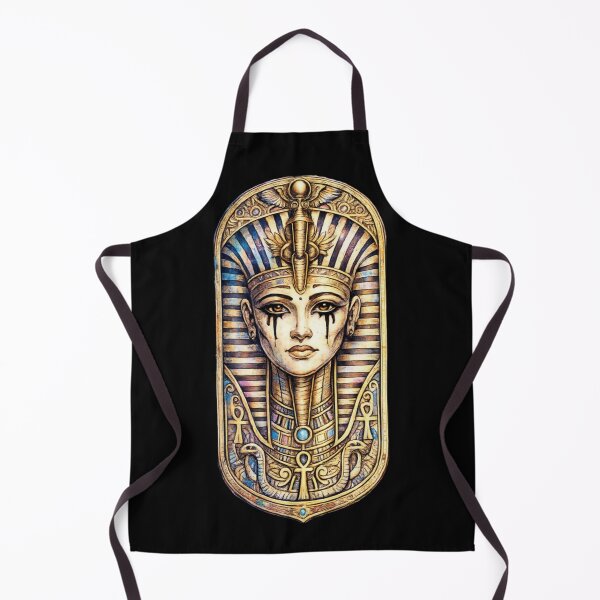 Item preview, Liquid Gold Pharaoh Mask – Ancient Egypt Tutankhamun  designed and sold by GulfSignature.