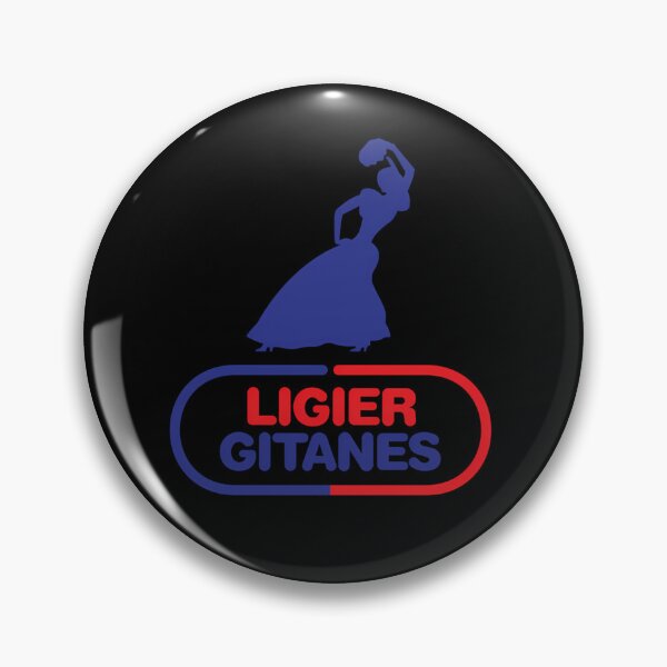 Item preview, Ligier Gitanes F1 team logo 1975-1980 'Gypsy dancer' - colour print  designed and sold by Box-37.